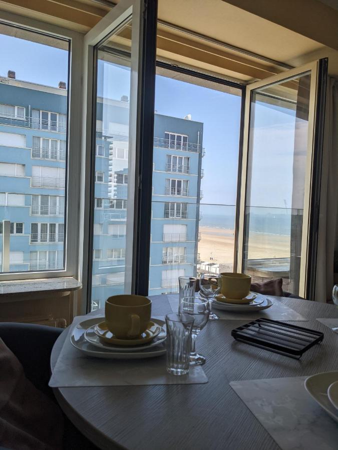 Studio Sun South- Seaview-Sea At 15Meter-Ostende Exterior foto
