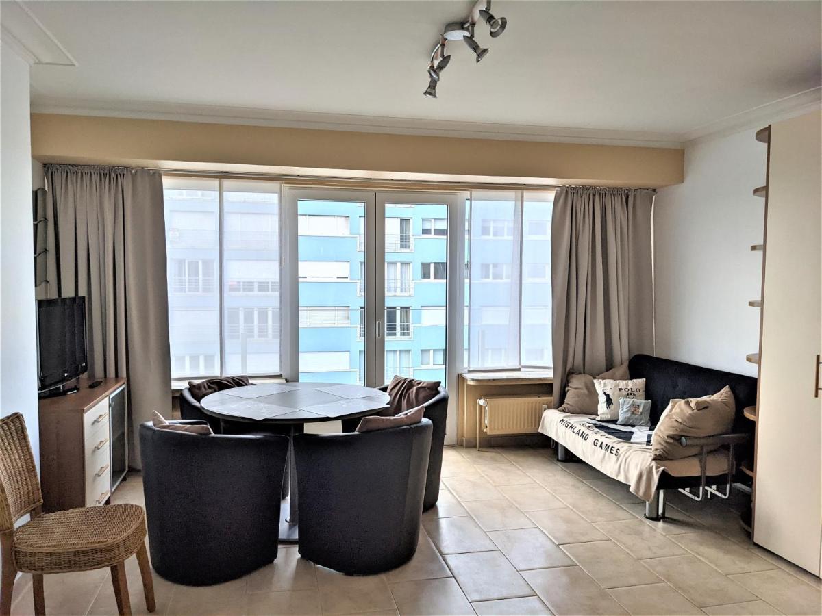 Studio Sun South- Seaview-Sea At 15Meter-Ostende Exterior foto