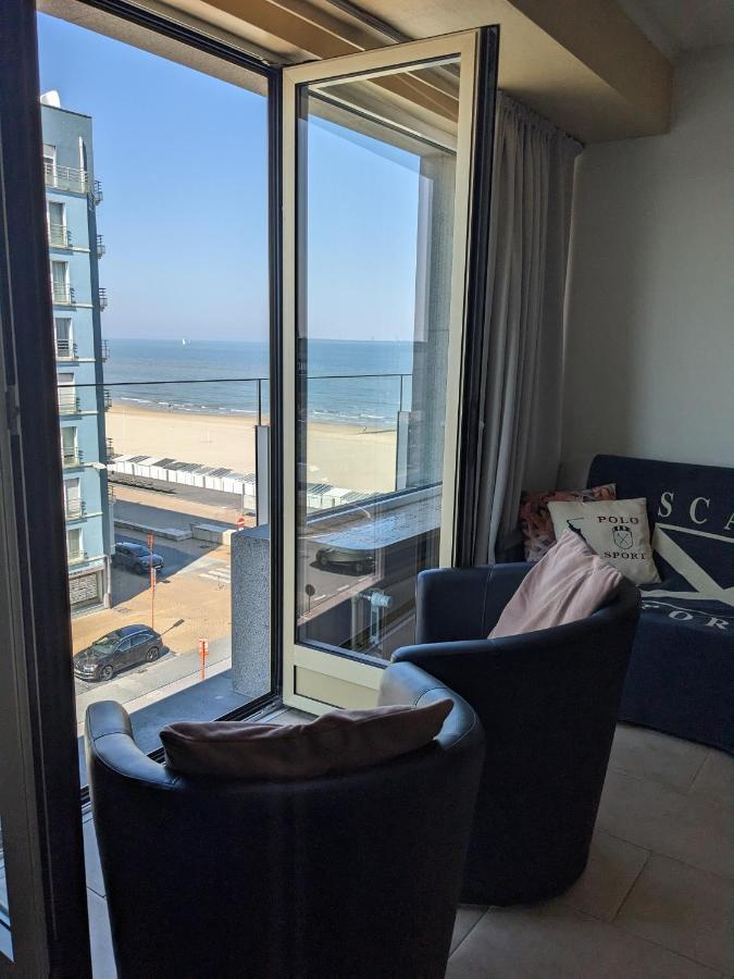 Studio Sun South- Seaview-Sea At 15Meter-Ostende Exterior foto